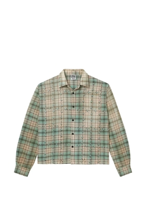VALE FOREVER Little Gems flannel shirt - Green
