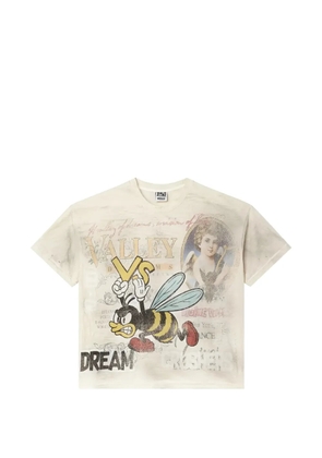 VALE FOREVER Mayhem graphic-print T-shirt - Neutrals