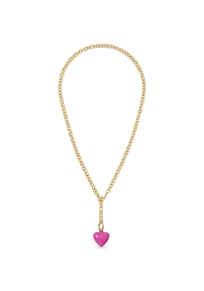 Roxanne Assoulin Mini Puffy heart-charm necklace - Gold