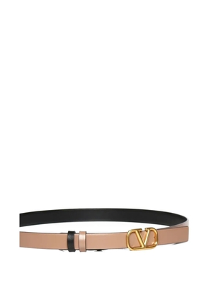 Valentino Garavani VLogo Signature reversible belt - Neutrals