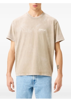 Cycle Over logo-print T-shirt - Neutrals