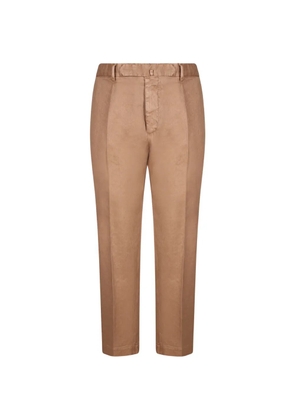 Dell'oglio pressed-crease tailored trousers - Neutrals