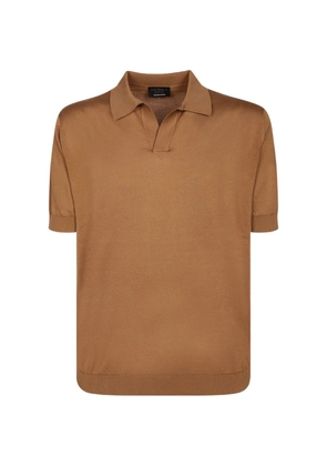Dell'oglio short-sleeve fine-knit T-shirt - Neutrals