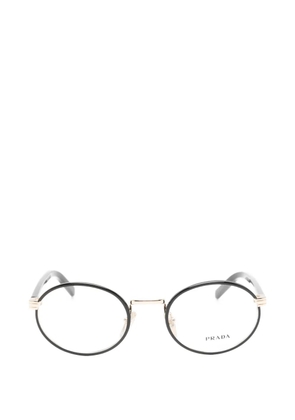 Prada Eyewear round-frame glasses - Black