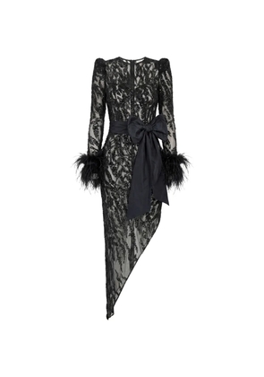 Gattinolli by Marwan sequin-embroidered midi dress - Black