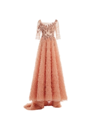 Gattinolli by Marwan Naila gown dress - Orange