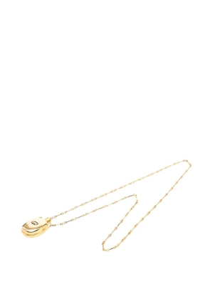 Gucci Pre-Owned 20th Century Gold Plated Perfume Bottle Pendant Necklace costume necklace