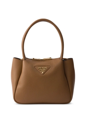 Prada small leather handbag - Brown