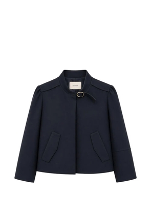 Dorothee Schumacher buckle-collar jacket - Blue