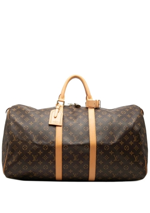 Louis Vuitton Pre-Owned 2006 Monogram Keepall 55 travel bag - Brown