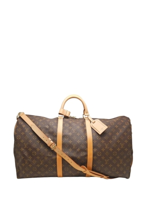 Louis Vuitton Pre-Owned 1999 Monogram Keepall Bandouliere 60 travel bag - Brown