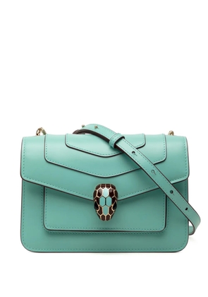 Bvlgari Pre-Owned 2010-2026 Leather Serpenti Forever crossbody bag - Blue