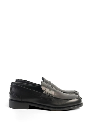 Berwick Shoes serrated-edge penny loafers - Black