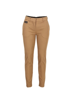 Dolce & Gabbana Pre-Owned logo-patch trousers - Neutrals