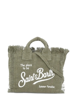 MC2 Saint Barth Colette frayed tote bag - Green