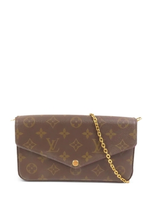 Louis Vuitton Pre-Owned Pochette Félicie crossbody bag - Brown
