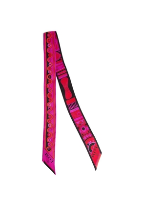 PUCCI mixed-print silk twill - Pink