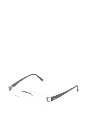 STEPPER EYEWEAR rimless rectangle-frame glasses - Grey