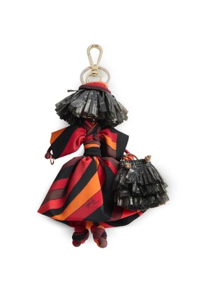 PUCCI bag charm in Iride-print - Black