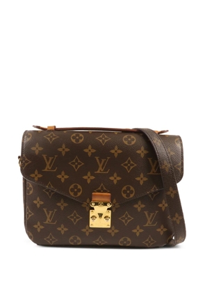 Louis Vuitton Pre-Owned Pochette Metis Monogram crossbody bag - Brown