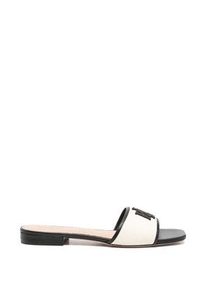 Lauren Ralph Lauren Everley logo-plaque sandals - Neutrals