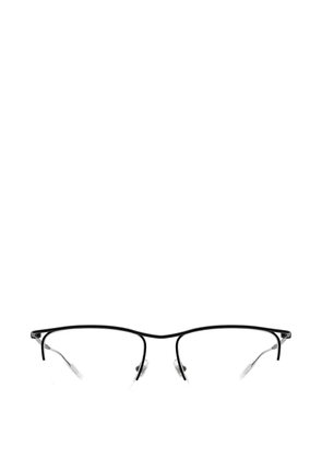Montblanc square-frame half-rim glasses - Black