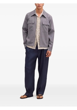 NN07 Kay tailored trousers - Blue