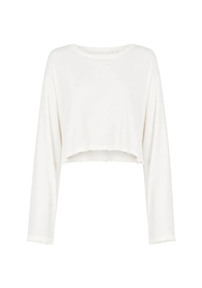 JBQ Anja raw-cut T-shirt - Neutrals
