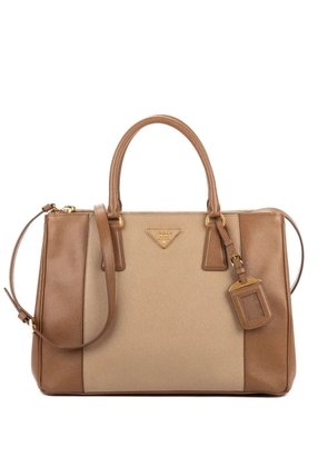 Prada Pre-Owned Saffiano Lux bicolor tote bag - Neutrals