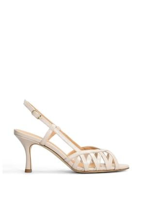 The Seller caged slingback sandals - Neutrals