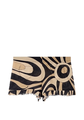 PUCCI Marmo-print shorts - Neutrals