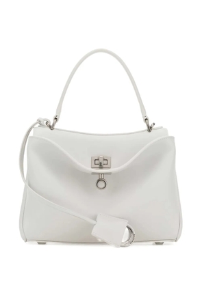 Balenciaga mini Rodeo leather tote bag - White