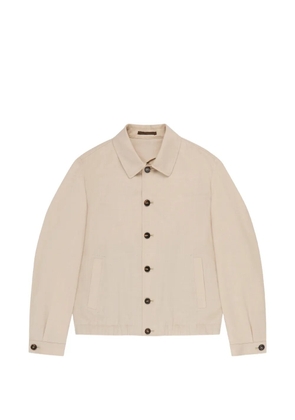 slowear Summertime tailored blouson jacket - Neutrals