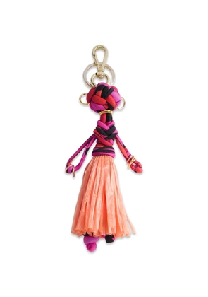 PUCCI bag charm in Iride print - Orange