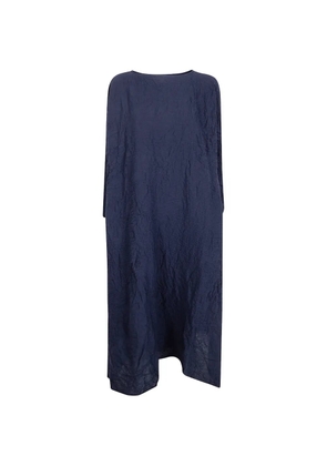 Daniela Gregis crinkled-finish dress - Blue