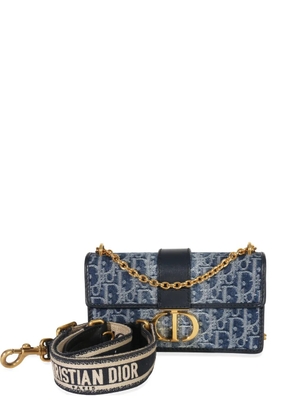 Christian Dior Pre-Owned 2024 Oblique 30 Montaigne East-West shoulder bag - Blue