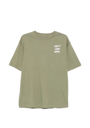 GEORGE. logo-print cotton T-shirt - Green