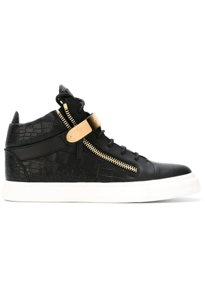 Giuseppe Zanotti 'London' mid-top sneakers - Black