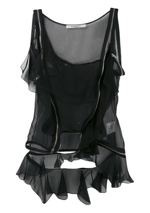 Givenchy one shoulder top - Black
