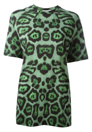 Givenchy leopard print T-shirt - Green