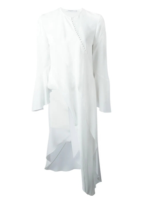 Givenchy draped asymmetric blouse - White