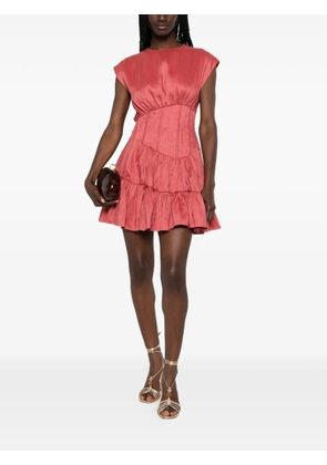 Aje Ecliptica mini dress - Pink
