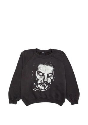 Enfants Riches Déprimés photo-print raglan-sleeve sweater - Grey