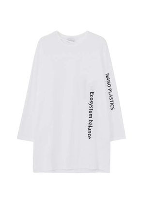 Yohji Yamamoto long-sleeve T-shirt - White
