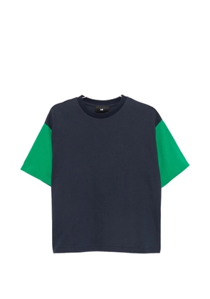 LII colour-block T-shirt - Blue