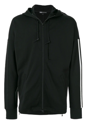 Y-3 signature stripe hoodie - Black/White