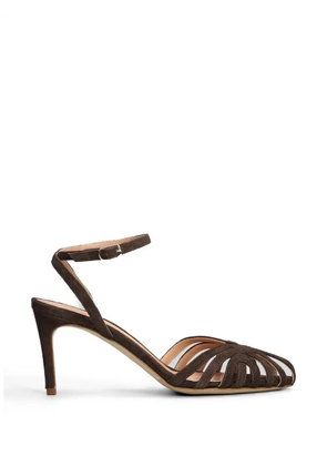 The Seller strappy cage-detail sandals - Brown
