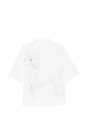 CROQUIS polka-dot shirt - White