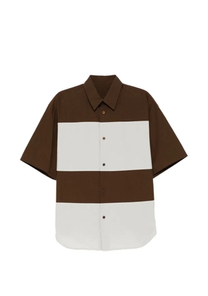 CROQUIS striped shirt - Brown