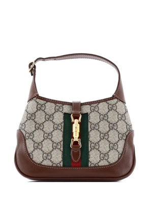 Gucci Pre-Owned Jackie 1961 GG Coated Canvas Mini hobo bag - Brown